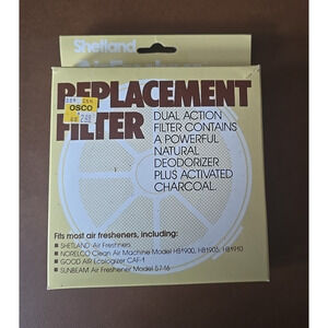 NIB Vtg 1981 Shetland Replacement Air‎ Cleaner Freshner Filter NOS Model AFF-1